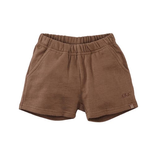 Z8 mini sweatshort Finnley bruin Korte broek Effen - maat 92 afbeelding