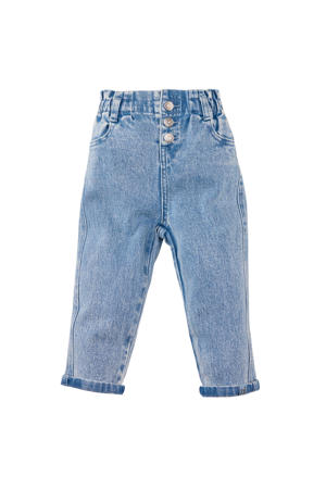paperbag jeans Layane medium blue denim
