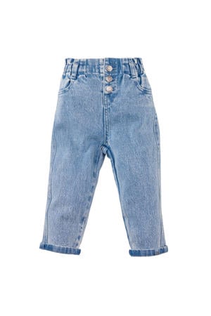 paperbag jeans Layane medium blue denim