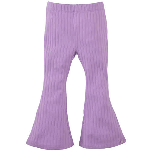 Z8 mini flared broek Medina lila Paars Meisjes Stretchkatoen Effen - maat 116 afbeelding