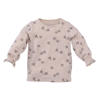 Z8 newborn longsleeve Tala met bloemeprint beige/roze
