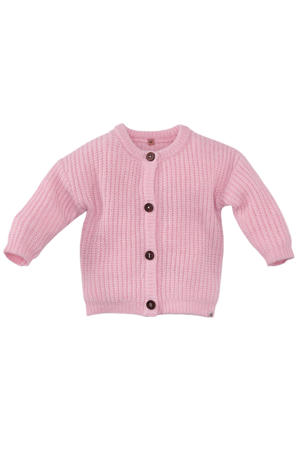 gebreid vest Roza roze