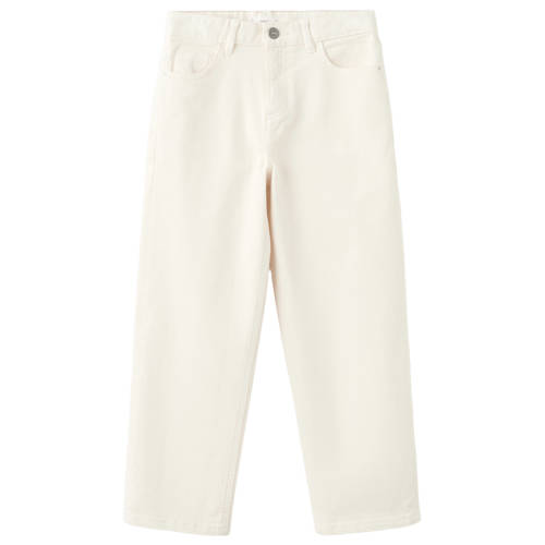 Mango Kids casual broek Ecru Jongens Stretchkatoen All over print - maat 152 afbeelding