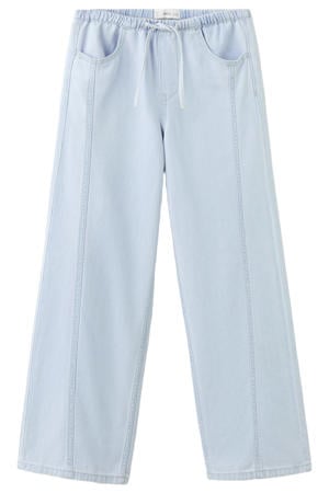 wide leg jeans lichtblauw