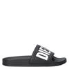 Diesel slippers zwart/wit