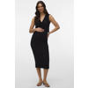 MAMALICIOUS zwangerschaps cropped top zwart