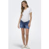 ONLY MATERNITY regular zwangerschaps short medium blue denim