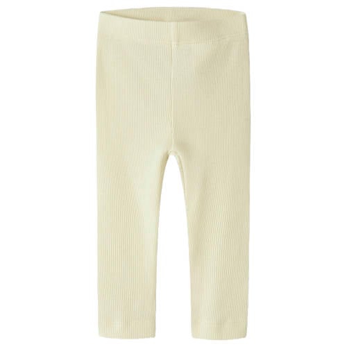 NAME IT BABY skinny babybroek lichtgeel Legging Jongens/Meisjes Stretchkatoen - maat 92 afbeelding