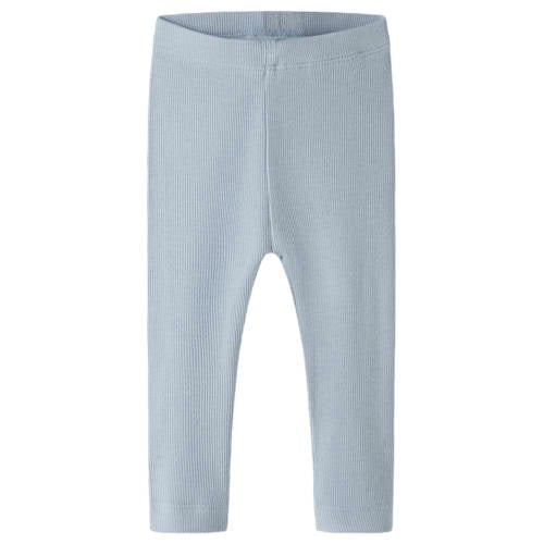NAME IT BABY skinny babybroek lichtblauw Legging Jongens/Meisjes Stretchkatoen - maat 86 afbeelding