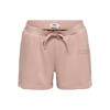 ONLY MATERNITY regular low waist zwangerschaps sweatshort lichtroze