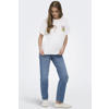 ONLY MATERNITY zwangerschaps T-shirt met backprint wit