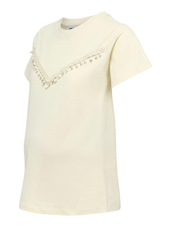 ecru zwangerschaps t-shirts dames