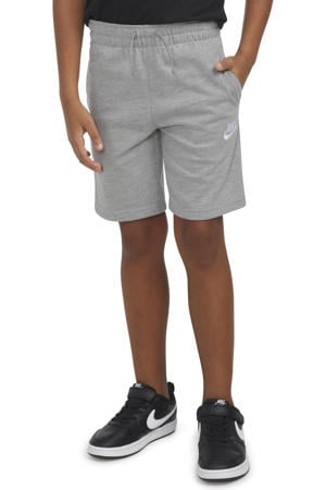 sweatshort grijs melange