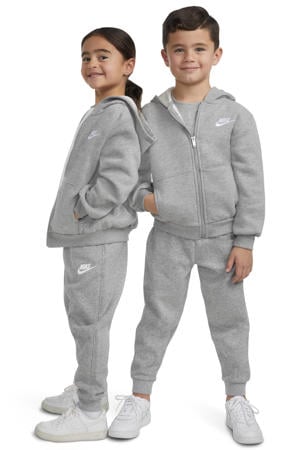 sweatvest grijs melange