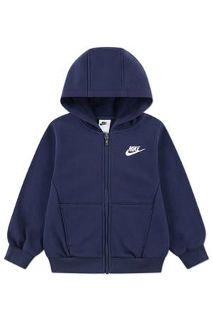 sweatvest donkerblauw