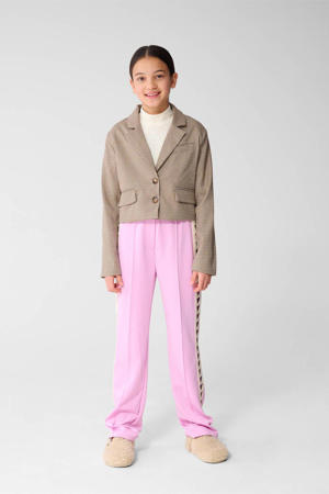 casual broek lichtroze