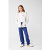 Shoeby casual broek marineblauw