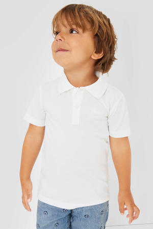 polo wit fijn gebreid