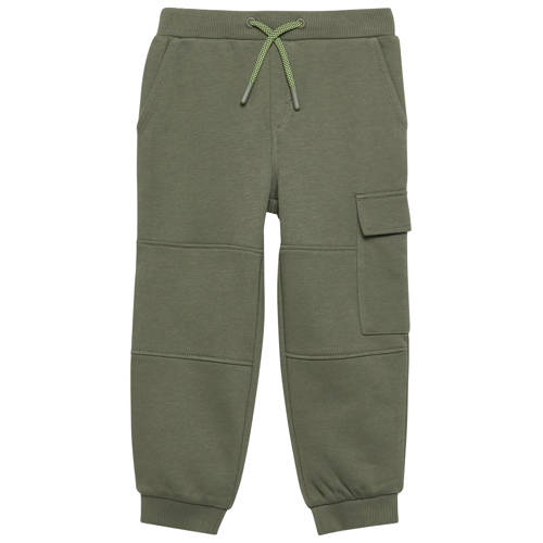 s.Oliver casual broek donkergroen Jongens Sweat Effen - maat 92 afbeelding