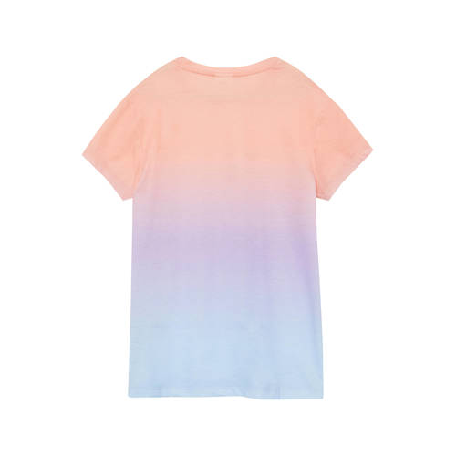 s.Oliver T-shirt lichtblauw Meisjes Polyester Ronde hals Meerkleurig - maat 146/152 afbeelding