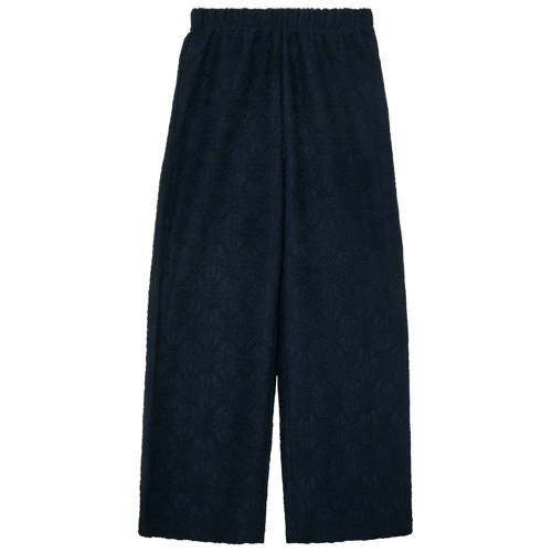 s.Oliver casual broek donkerblauw Meisjes Polyester Effen - maat 140 afbeelding