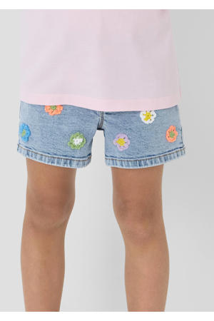 short light blue denim