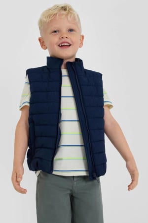 bodywarmer donkerblauw