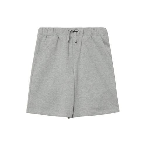 s.Oliver regular waist sweatshort lichtgrijs Korte broek Effen - maat 104 afbeelding