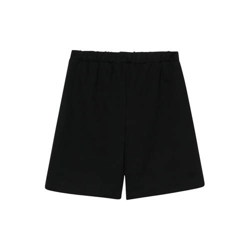 s.Oliver regular waist sweatshort zwart Korte broek Effen - maat 104 afbeelding