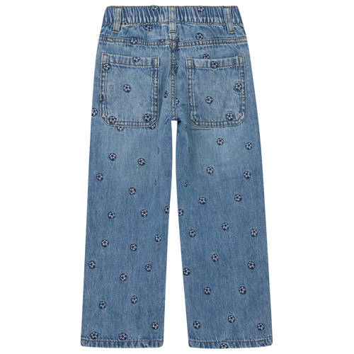 s.Oliver regular fit jeans medium blue denim Blauw All over print - maat 128 afbeelding