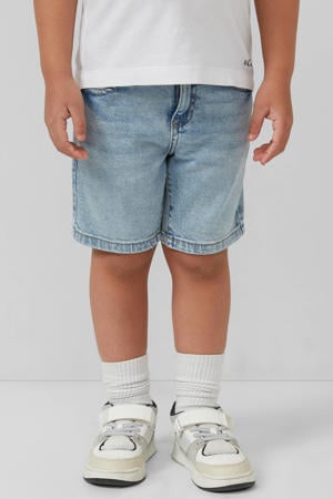 short light blue denim