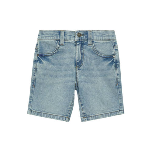 s.Oliver short light blue denim Korte broek Blauw Jongens Stretchdenim - maat 128 afbeelding
