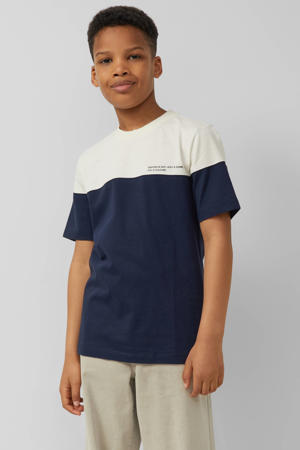 T-shirt donkerblauw