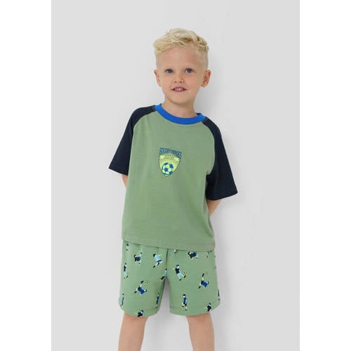 s.Oliver T-shirt lichtgroen Jongens Katoen Ronde hals Meerkleurig - maat 116/122 afbeelding