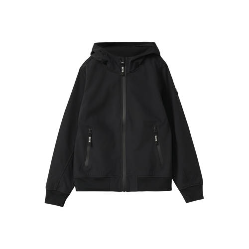 s.Oliver zomerjas zwart Jongens Polyester Capuchon Effen - maat 158/164 afbeelding