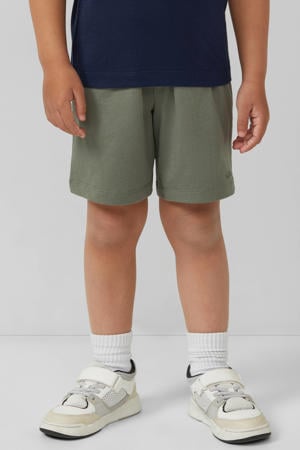 sweatshort - kaki/donkerblauw (set van 2)