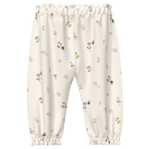 s.Oliver gebloemde casual broek Meisjes Katoen All over print - maat 62 afbeelding