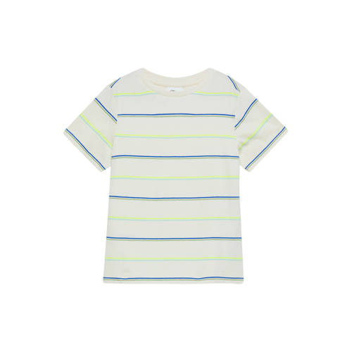 s.Oliver T-shirt ecru Jongens Katoen Ronde hals Meerkleurig - maat 128/134 afbeelding