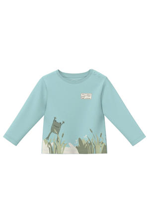 longsleeve lichtblauw