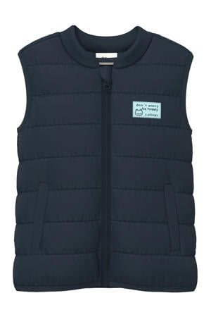 bodywarmer donkerblauw