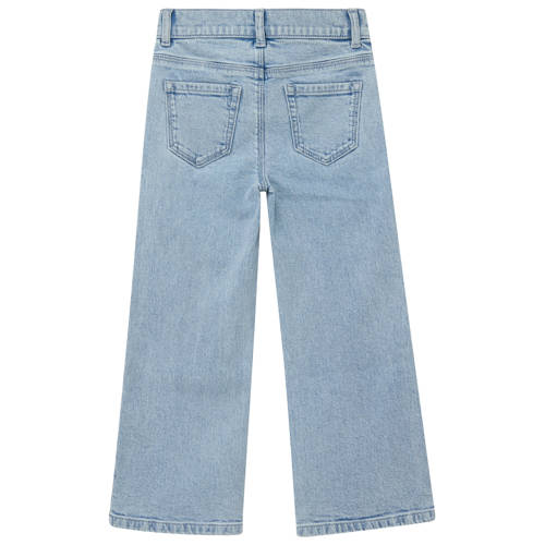 s.Oliver high waist regular fit jeans light blue denim Blauw Meisjes Stretchdenim - maat 122 afbeelding