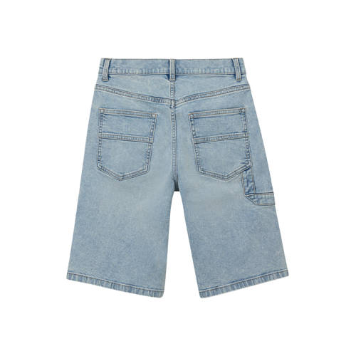s.Oliver short light blue denim Korte broek Blauw Effen - maat 170 afbeelding