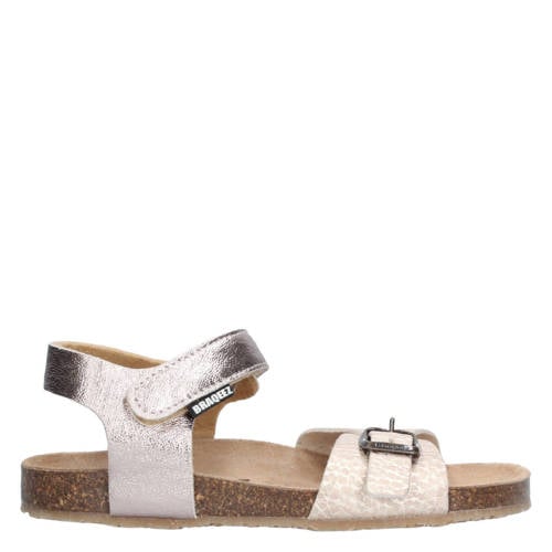 Braqeez sandalen rosé metallic Meisjes Imitatieleer - maat 34 afbeelding
