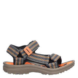 sandalen grijs/oranje