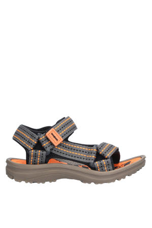 sandalen grijs/oranje