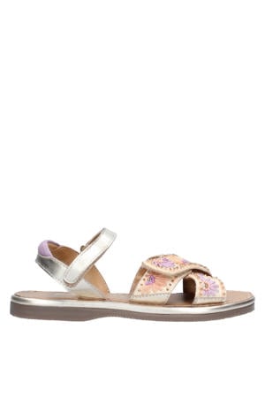 sandalen goud/multi