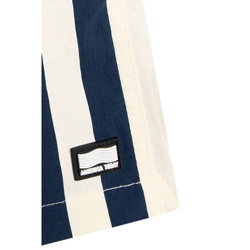America Today Zwemshort Blauw Jongens Polyamide Streep - maat 134/140 afbeelding