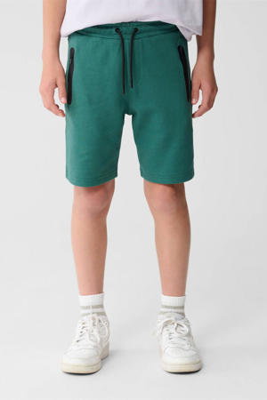 sweatshort donkergroen