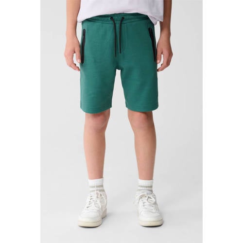 Shoeby sweatshort donkergroen Korte broek Effen - maat 170/176 afbeelding