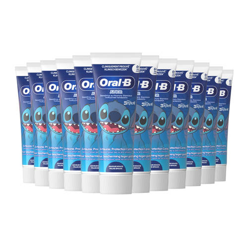 Oral-B Junior Stitch tandpasta - 12 x 75 ml | Tandpasta van Oral-B afbeelding
